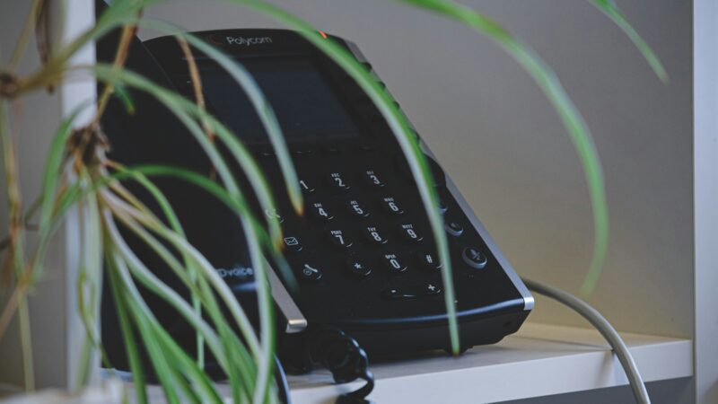 Telefon med växelfunktion