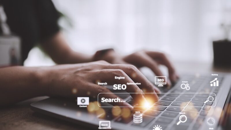 Laptop SEO och AI